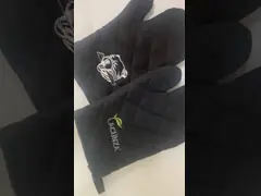 Прочная передача тепла перчаток печи кухни печатая функцию хорошего пятна устойчивую video