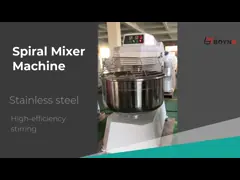 Stainless Steel 75kg Dough Mixer Machinery Pizza Dough Maker video