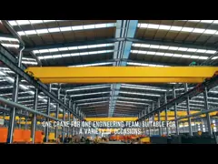 Промышленная веревочка провода вытягивая кран электрического прогона 20 тонн двойного надземный video