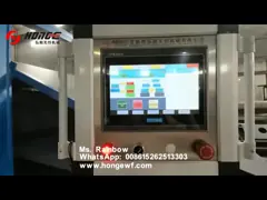 Хлопко-бумажная ткань перекрестного Lapper двойного слоя Nonwoven делая машину video