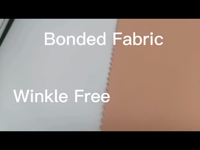 Twill 503gsm 150cm Bonded Fabric For Winter Jacket 100 Polyester 200DX200D