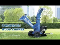 Compact Electric Landscaping Power Equipment Wood Chipper For Home Use