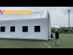 La cabina di spruzzo gonfiabile dell'automobile di Gray Air Tight Inflatable Tent della tenda del lavoro impermeabilizza anti UV