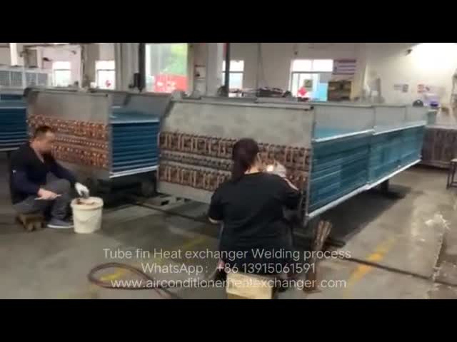 Copper Tube Fin type Heat Exchanger for Drying Equipments