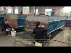 Алюминиевый тип теплообменный аппарат ребра рефрижерации 12.7mm для охлаждать video