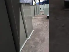 Танки белизны 10mm PVDF гальванизируя для химический полировать video