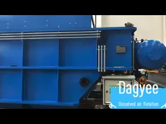 60m3 Dissolved Air Flotation Clarifier Daf System Wastewater Treatment