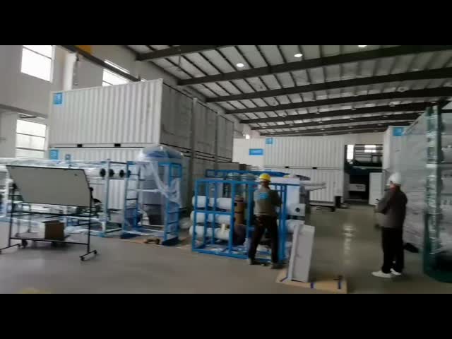 Containerized Sea Water RO Plant With Danfoss CAT HP Pump