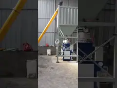 5-6 тонны в замазки стены завода миномета сухого смешивания часа машину простой смешивая video