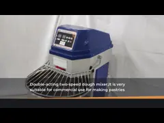 емкость единой скорости смесителя теста 4.Бакеры Двух-действуя большая video