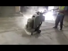 Наивысшая мощность диски полировщика пола одиночной фазы голов 28 дюймов 6 многофункциональные меля video