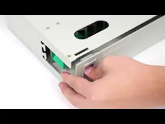 24 пульта временных соединительных кабелей ODF терминальных коробки оптического волокна ядров SC/UPC оптически video