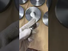 99,95% покров из сплава молибдена TZM обрабатывал поверхность частей окончательную, который подвергли механической обработке video