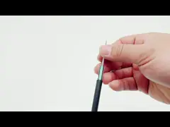 Кабель ядра волокна 4 кабелей волоконной оптики одиночного режима GYXTW черный Armored video