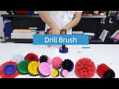 Инструменты 420g щетки чистки электрического сверлильного аппарата набора щетки скруббера электрической дрели полипропилена video