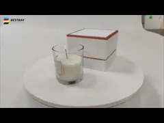 подарочные коробки CCNB декоративное CMYK Pantone картона 1200gsm для свечи video