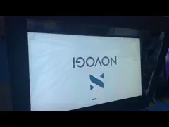 Установленный стеной Signage IPS TFT LCD на открытом воздухе цифров с WLED освещает контржурным светом video