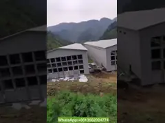 Equipaggiamento moderno della fattoria di polli con sistema automatico completo