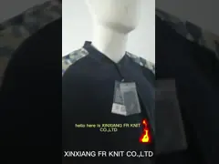 Огнеупорная длинная рубашка CFR 7oz рукава CAT2 для людей работая военно-морской флот хаки video