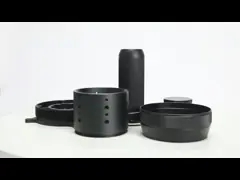 Sandblasting анодирует CNC частей CNC автомобиля подвергая запасные части механической обработке для диктора video