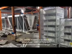 Система охладителя модульного алюминиевого ребра адиабатная жидкая более крутая video