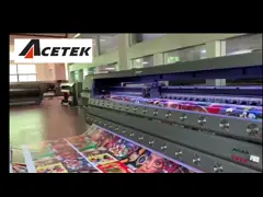 5m Acetek Pvc Banner Printing Machine 480sqm/H Eco Solvent Desktop Printer