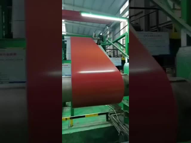 What is High Quality Pre Painted Steel Coil? G550 High Glossy Brick Pattern Color