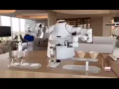 Автоматическая очищая машина кофе робота 60 чашек торгового центра сделать льет над кофе video