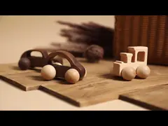 строительные блоки младенца 9/Style забавляются автомобиль воспитательное Montess древесины бука игрушки подарка черного грецкого ореха автомобиля автомобиля клена Mahogany классический video