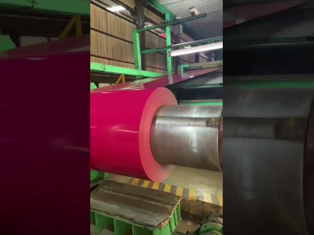 Cold Rolled 0.16mm PPGL Prepainted Galvalume Steel Coils