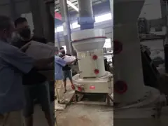 Pulverizer мельницы удара CE для порошка глины Illite, порошка раковины устрицы Ultrafine video