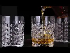 Тара для хранения еды LFGB уникальная прозрачная натроизвестковая стеклянная video