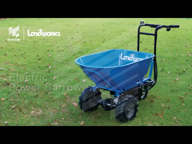 Landscaping Electric Power Barrow Equipment For Construction Site