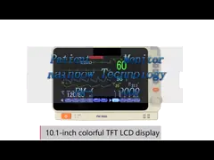 Ультра тонко 10,1» мониторов Multiparameter монитора тарифа сердца портативных video
