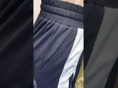 Спорт женщин стороны соединения эластичной резиновой ленты Richee задыхаются дамы бежать брюки video