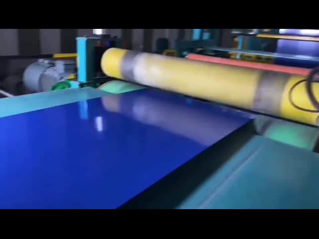 лист RAL3005 0.485mm красный Prepainted покрытый цинком стальной видео