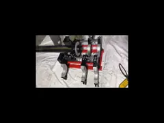 сварочный аппарат сплавливания батта HDPE 2.3kW ручной 200V video