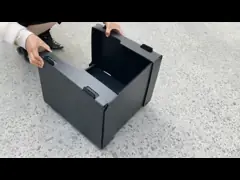 Auto Parts Corrugated Plastic Packaging Boxes Impact Resistant