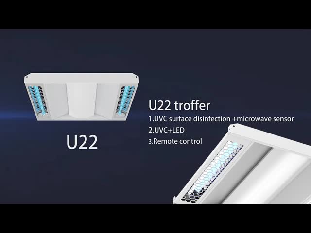 EPA Quartz Tube UVC Sterilizer Light Air Disinfection Wall Mounted