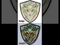 заплаты 3Д вышитые печатанием для заплат значков ткани одежд красочных video