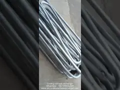 Finned сила электричества змеевика испарителя теплового насоса блока AC SS304 video