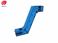 Клеатед вертикалью транспортер уклона, подниматься шуги ленточного транспортера переменной скорости video