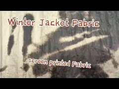 Экран 100% нейлона напечатал ткань 30D 49 Gsm водостойкое video