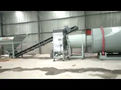 Река цилиндра возвращения роторного барабанчика 3 песка кремнезема системы засыхания кварцевого песка video