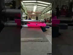 PLC Rolls машины завальцовки 3 плиты 60mm гнуть для боилера судостроения video