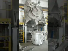 Промышленные печи и алюминиевый природный газ NG LPG плавя печи для плавить video