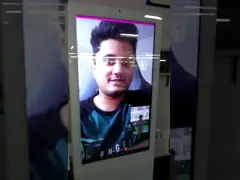 Не контактируйте киоск обслуживания собственной личности звонка экрана касания оплаты POS взаимодействующий видео- для удаленный приказывать в расстоянии video