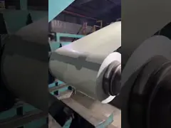 Беж 55% Алу 0.40С1220 Препайнтед лист Гальвалуме стальной в катушке для плакирования структуры video