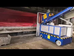 Aluminum Liquid Temperature 680-750C Rotary Flux Injector RFI With 300W Motor Power