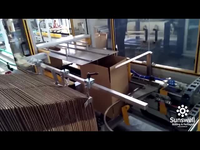 Automatic Carton Box Wrapping Machine